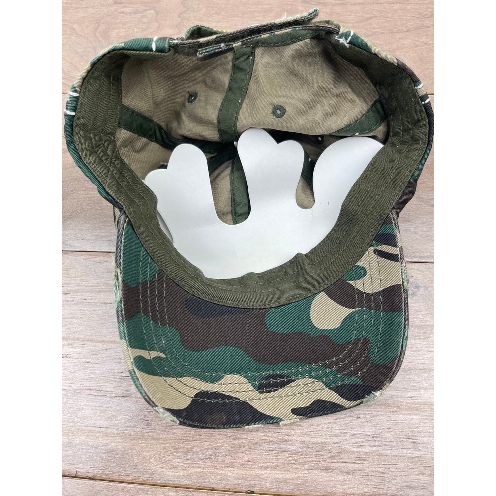 Oh Deer! Hat Men's  Camo Green Brown Reindeer Patch - Picture 5 of 6